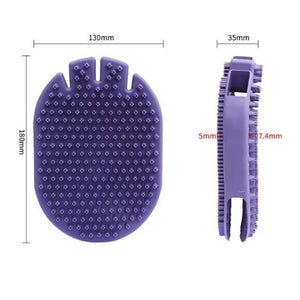 Transform Bath Time with Our Pet Shampoo Massaging Brush