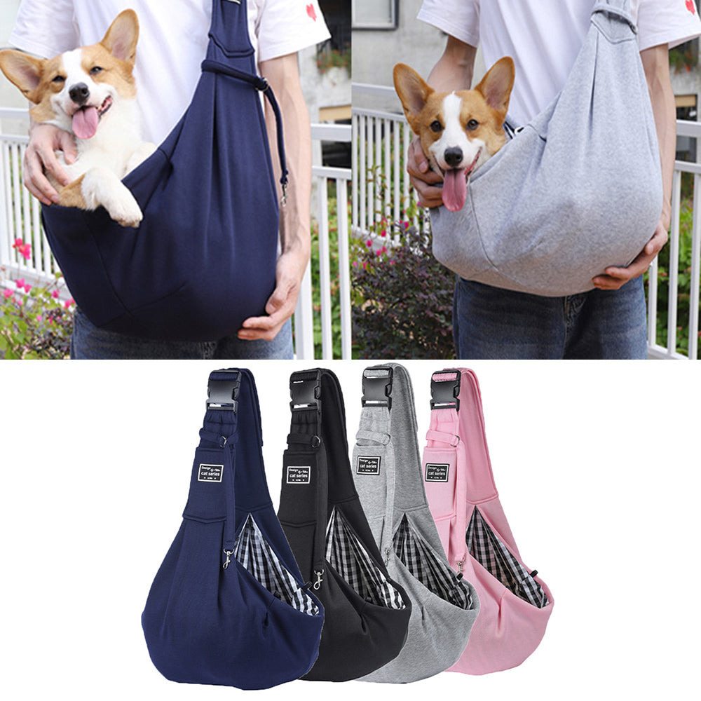 Outdoor Cotton Pet Shoulder Carrier Travel Sling Bag