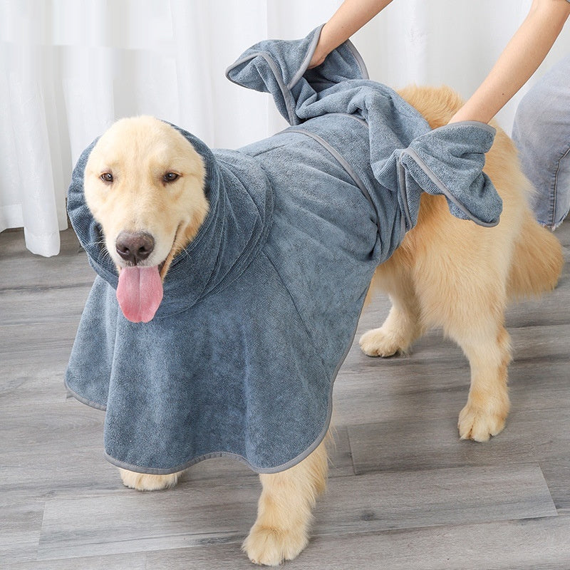 Pet Cotton Bath Towel Strong Water Absorbing Quick Drying