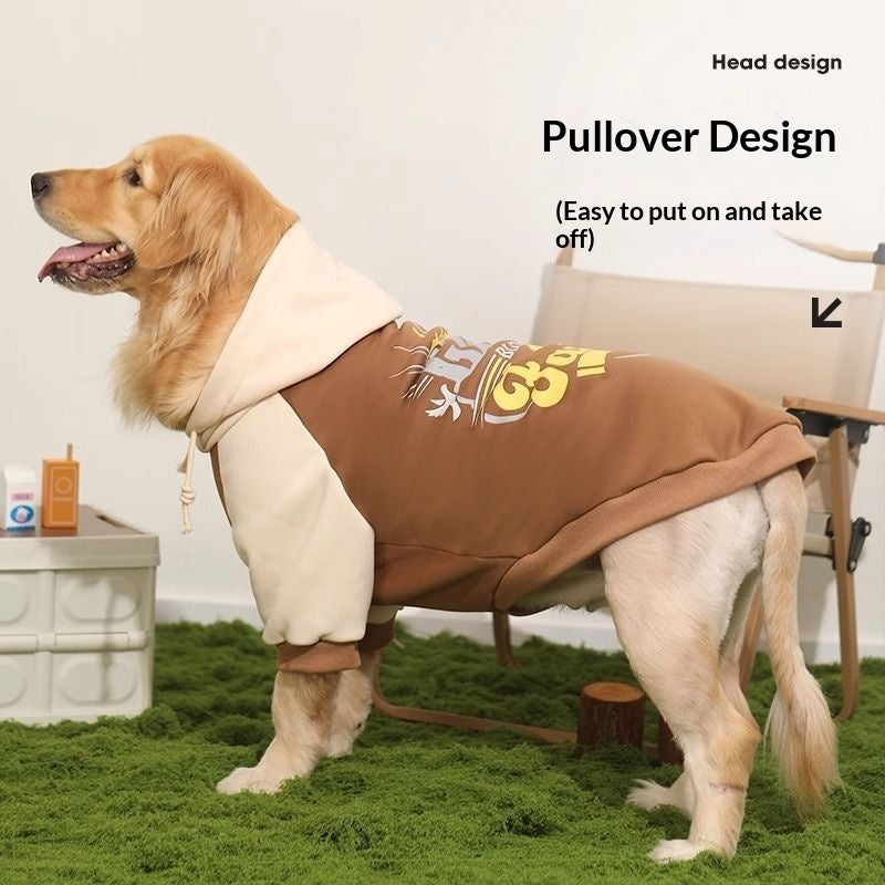 Large Pet Sweater Warm Knitted Winter Clothing