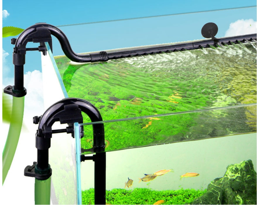 Fish Tank Filter Inlet Outlet Rain Shower Pipe Accessories