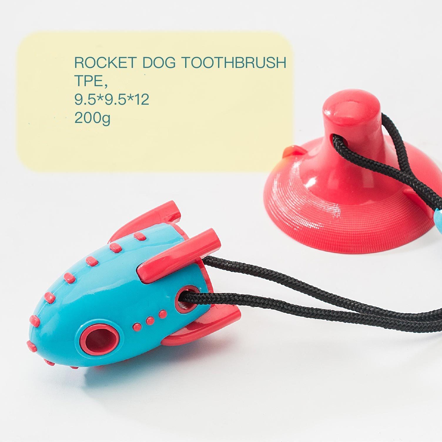 Rocket Pet Toys Food Dispensing Bite Resistant Toys