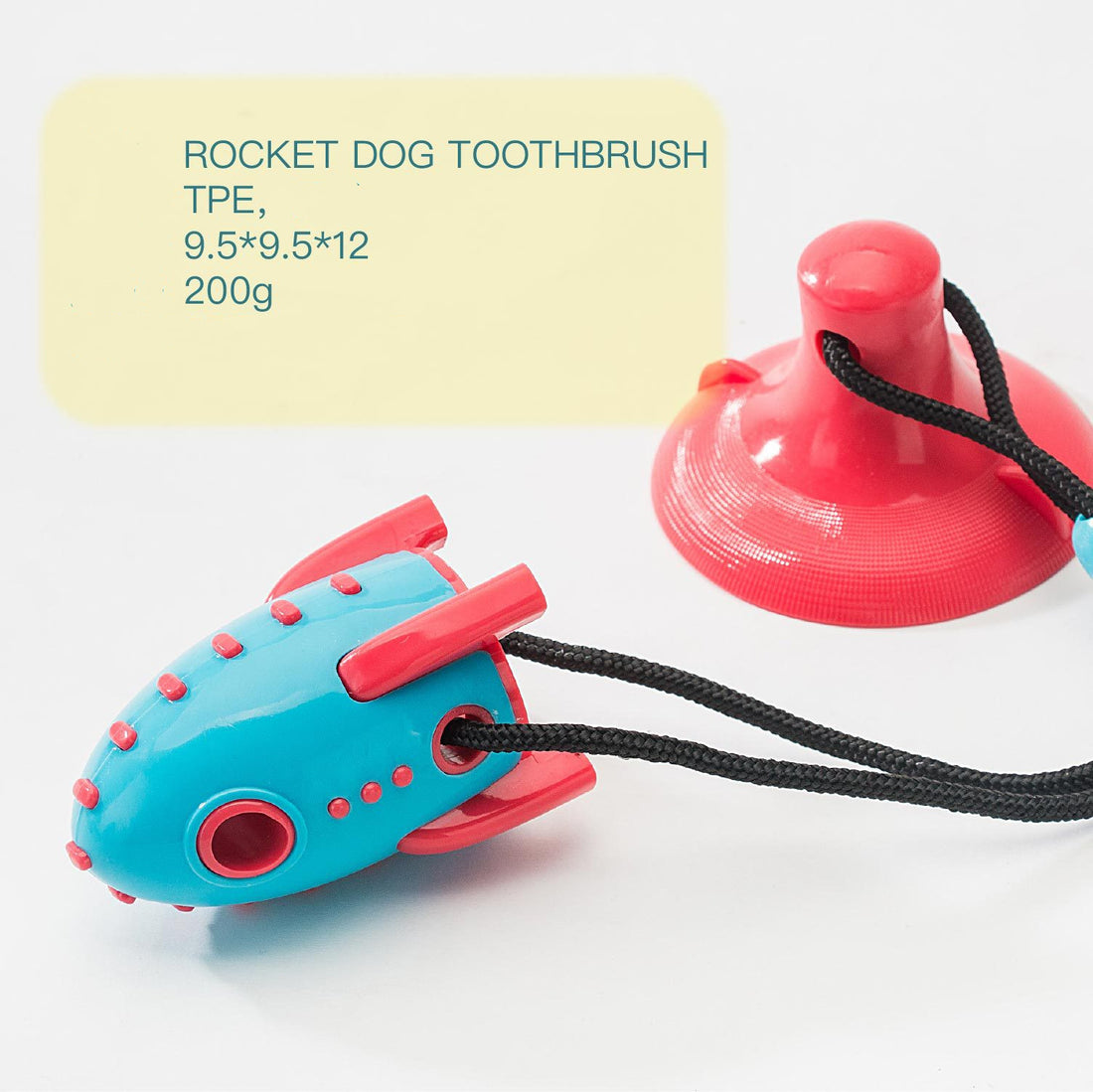 Rocket Pet Toys Food Dispensing Bite Resistant Toys