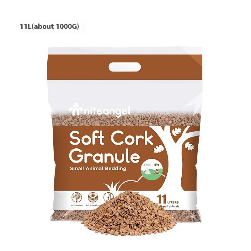 Dust-Free Oak Cork Hamster Bedding Landscaping Supplies