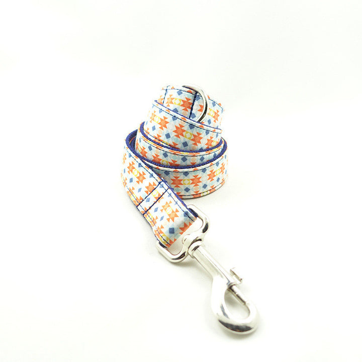 Adjustable Pet Leash With Matching Collar For Walking