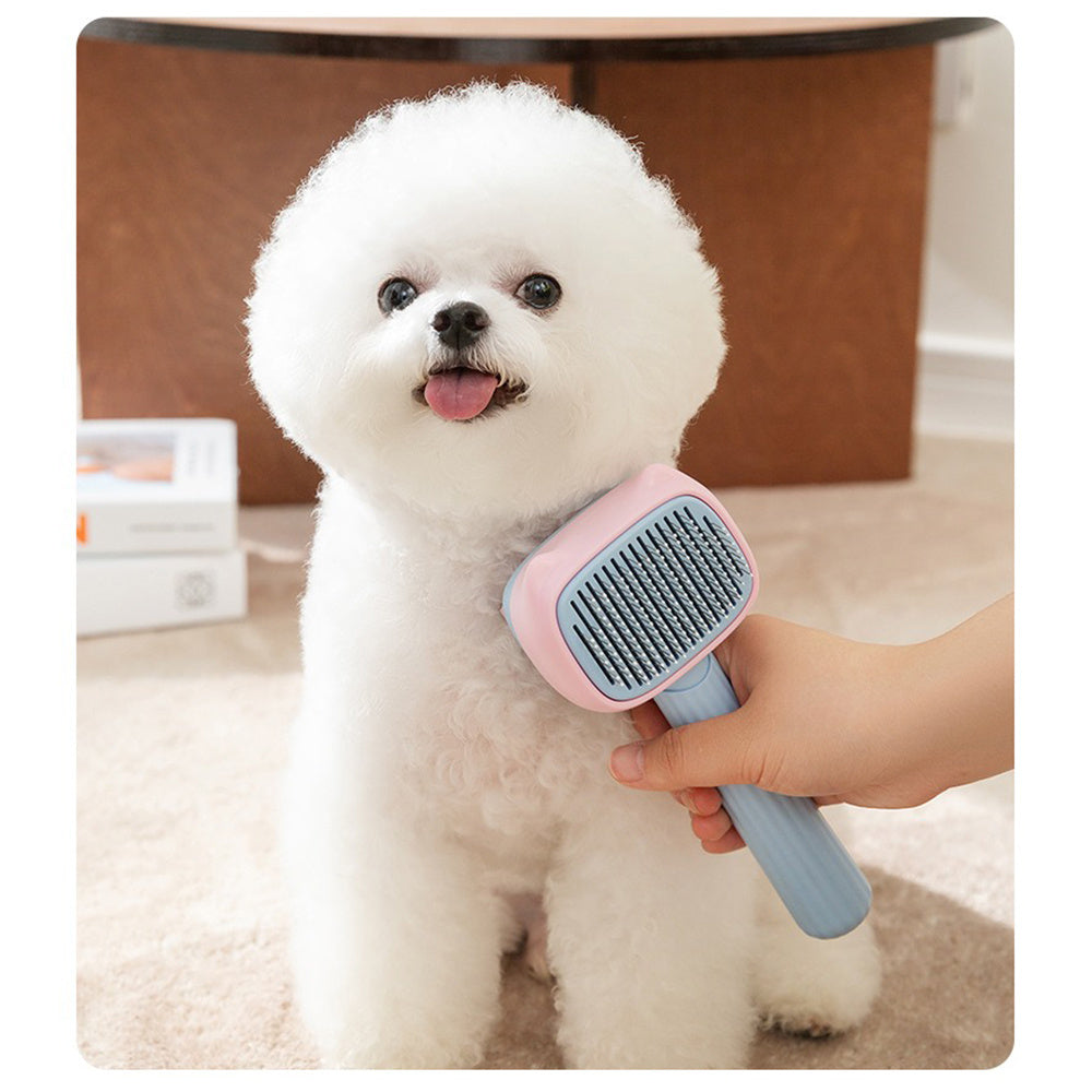 Pet Grooming Deshedding Brush Dematting Hair Removal Tool