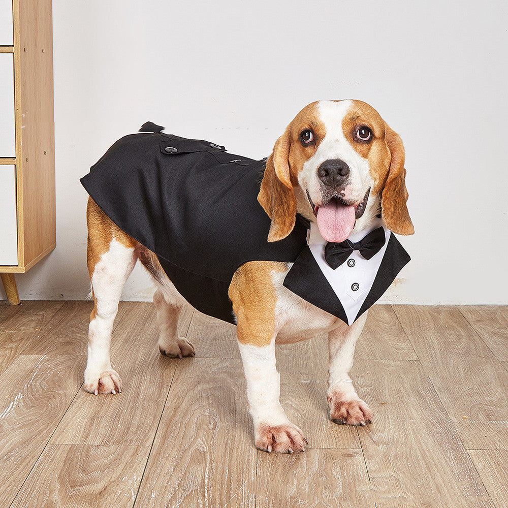 Pet Wedding Suit Jacket Formal Clothing Outfit