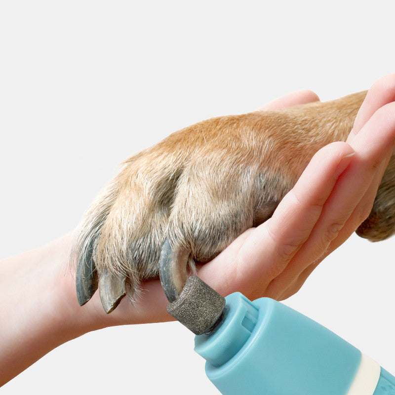 Pet Nail Polisher Hair Trimmer Dual Purpose Grooming Tool