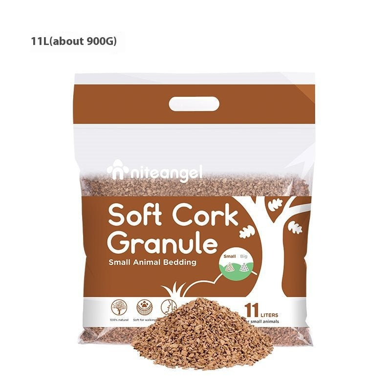 Dust-Free Oak Cork Hamster Bedding Landscaping Supplies