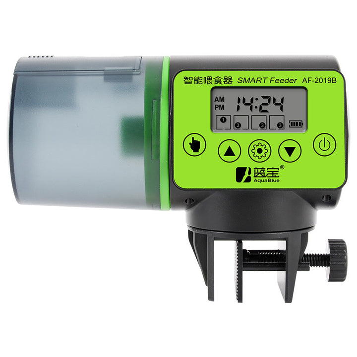 Large Capacity Automatic Fish Feeder For Aquarium Tanks