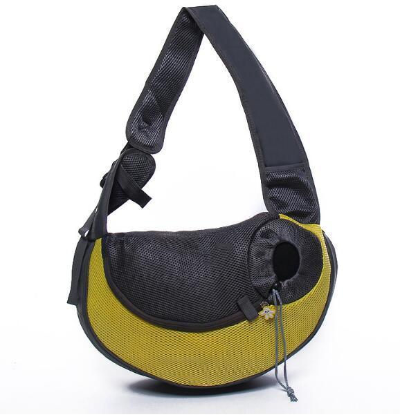 Outdoor Mesh Oxford Pet Carrier Shoulder Travel Bag