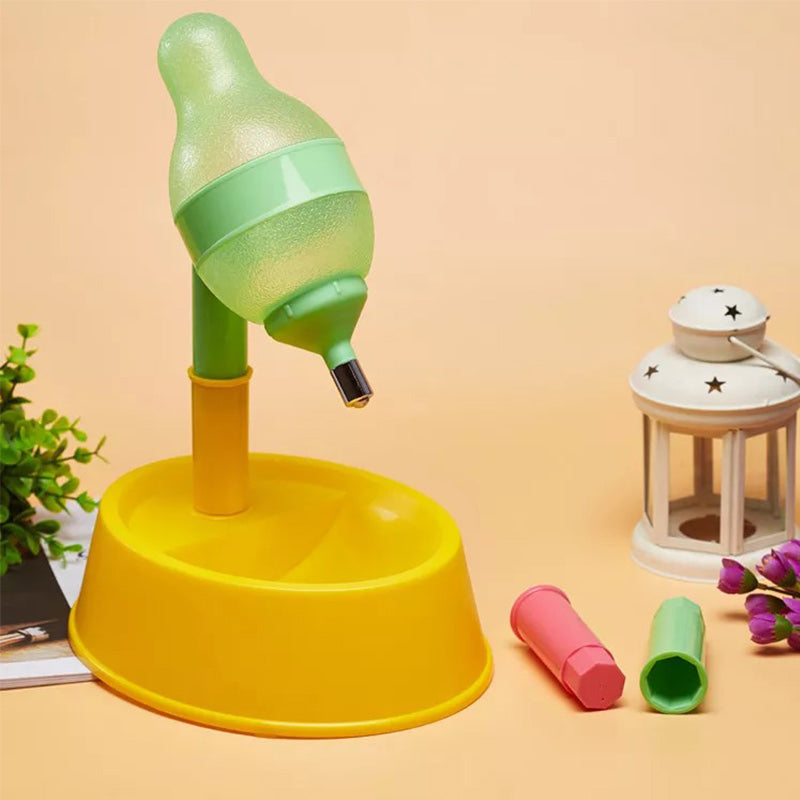 Automatic Pet Water Dispenser Adjustable Height Drinking Fountain