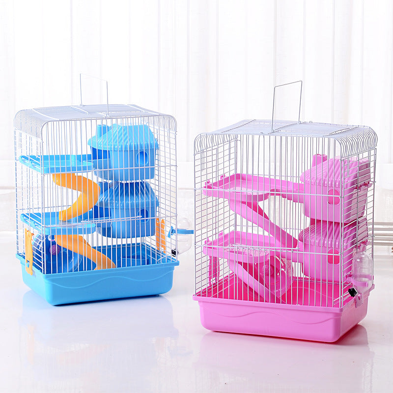 Three Storey Luxury Hamster Cage Villa