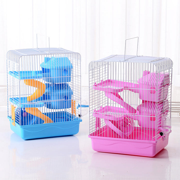 Three Storey Luxury Hamster Cage Villa