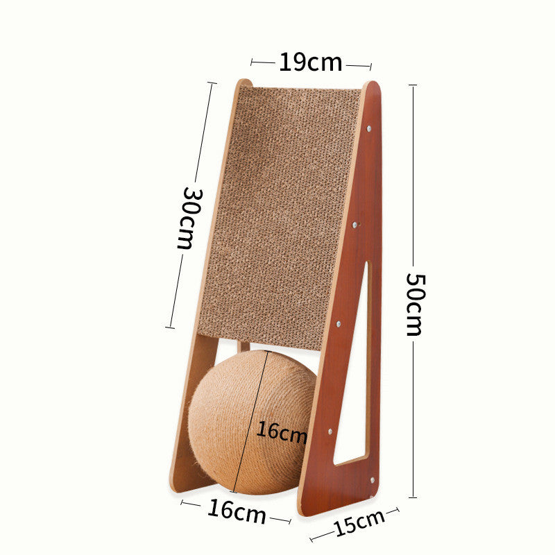 Corrugated Pet Scratching Board Toy For Claw Care