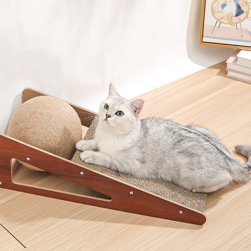 Corrugated Pet Scratching Board Toy For Claw Care