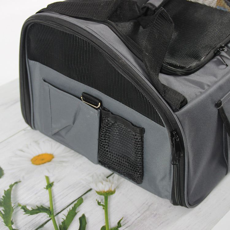 Folding Pet Car Seat Hammock Carrier Travel Bag