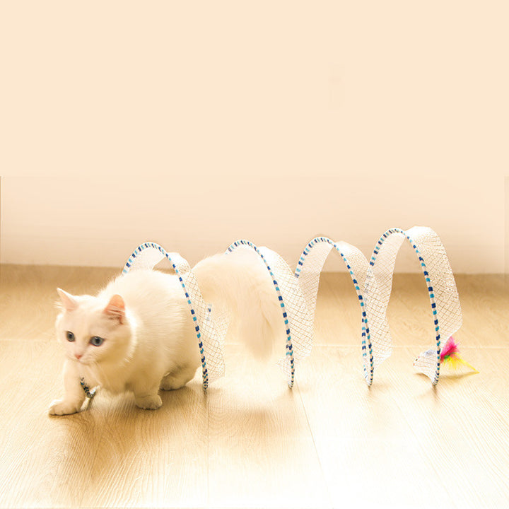 Foldable Storage Pet Tunnel Interactive Play Toy