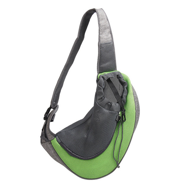 Outdoor Mesh Oxford Pet Carrier Shoulder Travel Bag