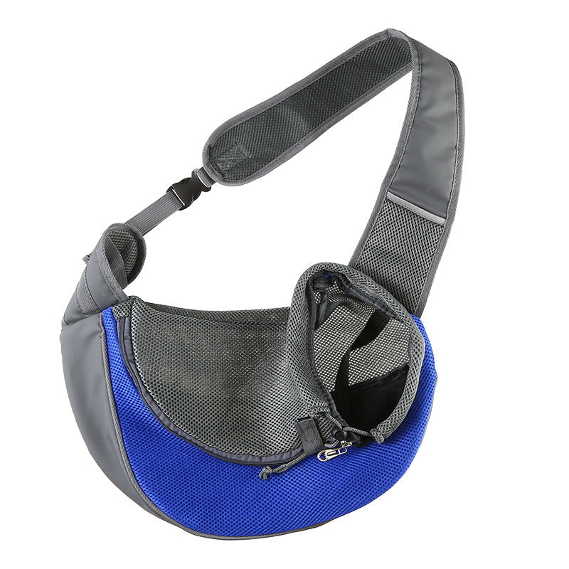 Outdoor Mesh Oxford Pet Carrier Shoulder Travel Bag