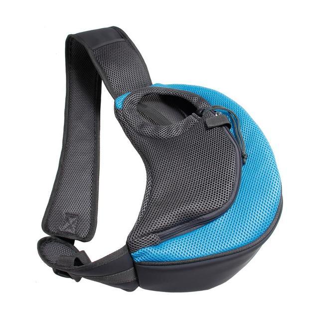 Outdoor Mesh Oxford Pet Carrier Shoulder Travel Bag