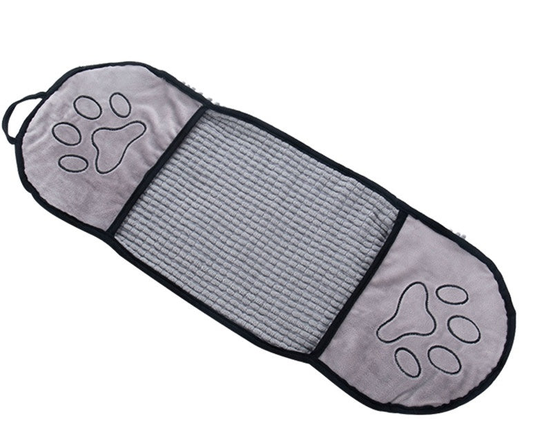 Pet Solid Color Bath Towel Absorbent Drying Cloth