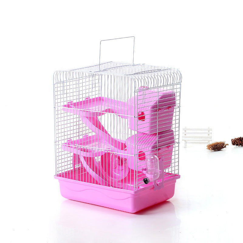 Three Storey Luxury Hamster Cage Villa