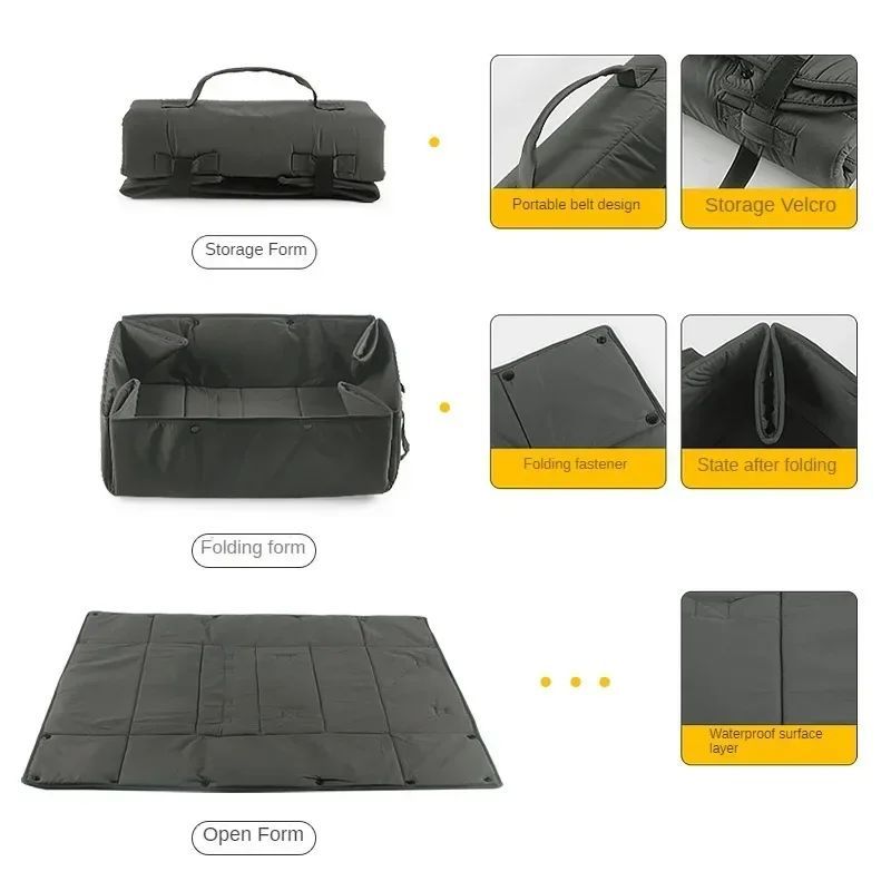 Pet Portable Travel Bed 3 In 1 Carrier Mat Cushion