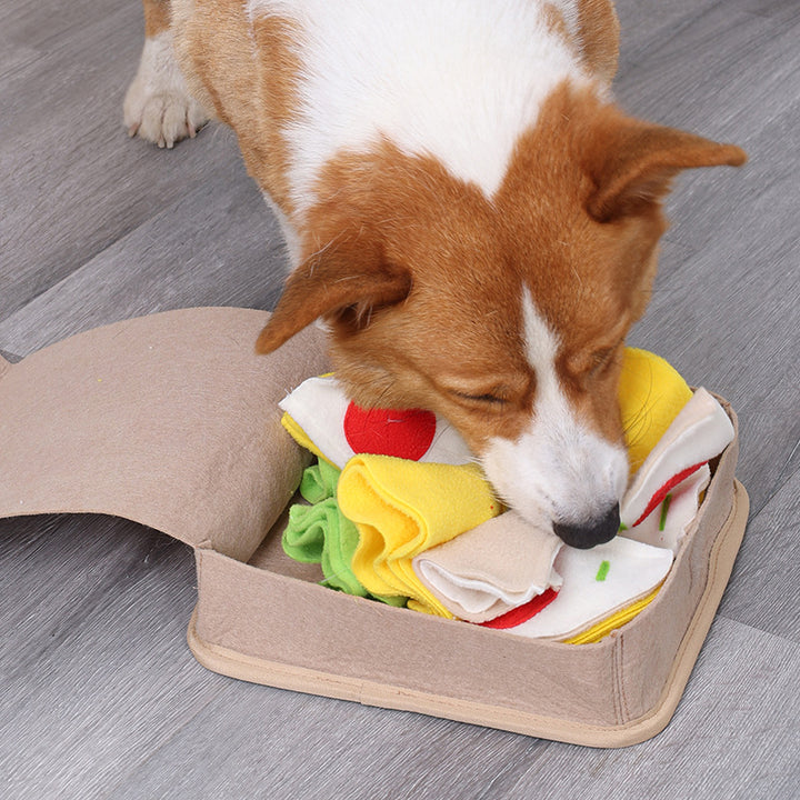 Household Fashion Pet Sniffing Toys Interactive Enrichment Puzzle Set