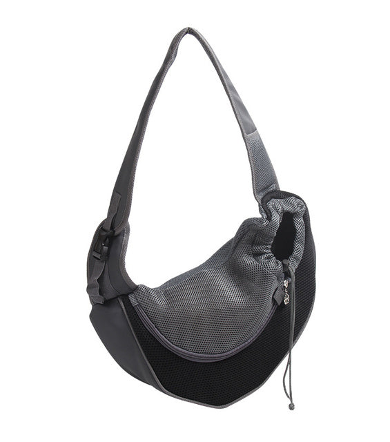 Outdoor Mesh Oxford Pet Carrier Shoulder Travel Bag