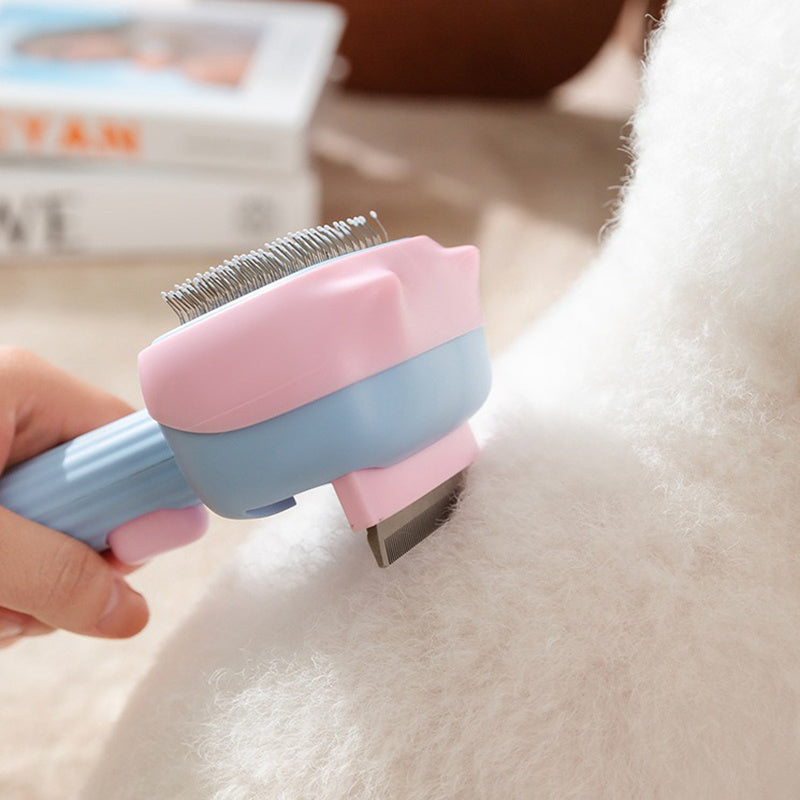 Pet Grooming Deshedding Brush Dematting Hair Removal Tool