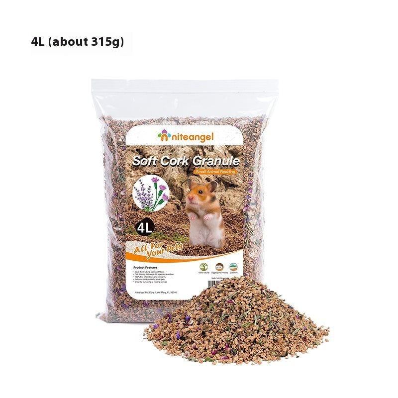 Dust-Free Oak Cork Hamster Bedding Landscaping Supplies