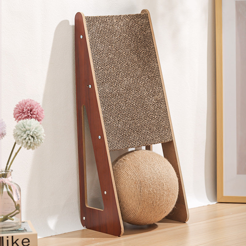Corrugated Pet Scratching Board Toy For Claw Care