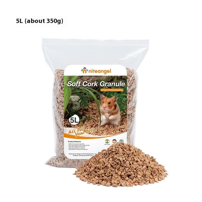 Dust-Free Oak Cork Hamster Bedding Landscaping Supplies