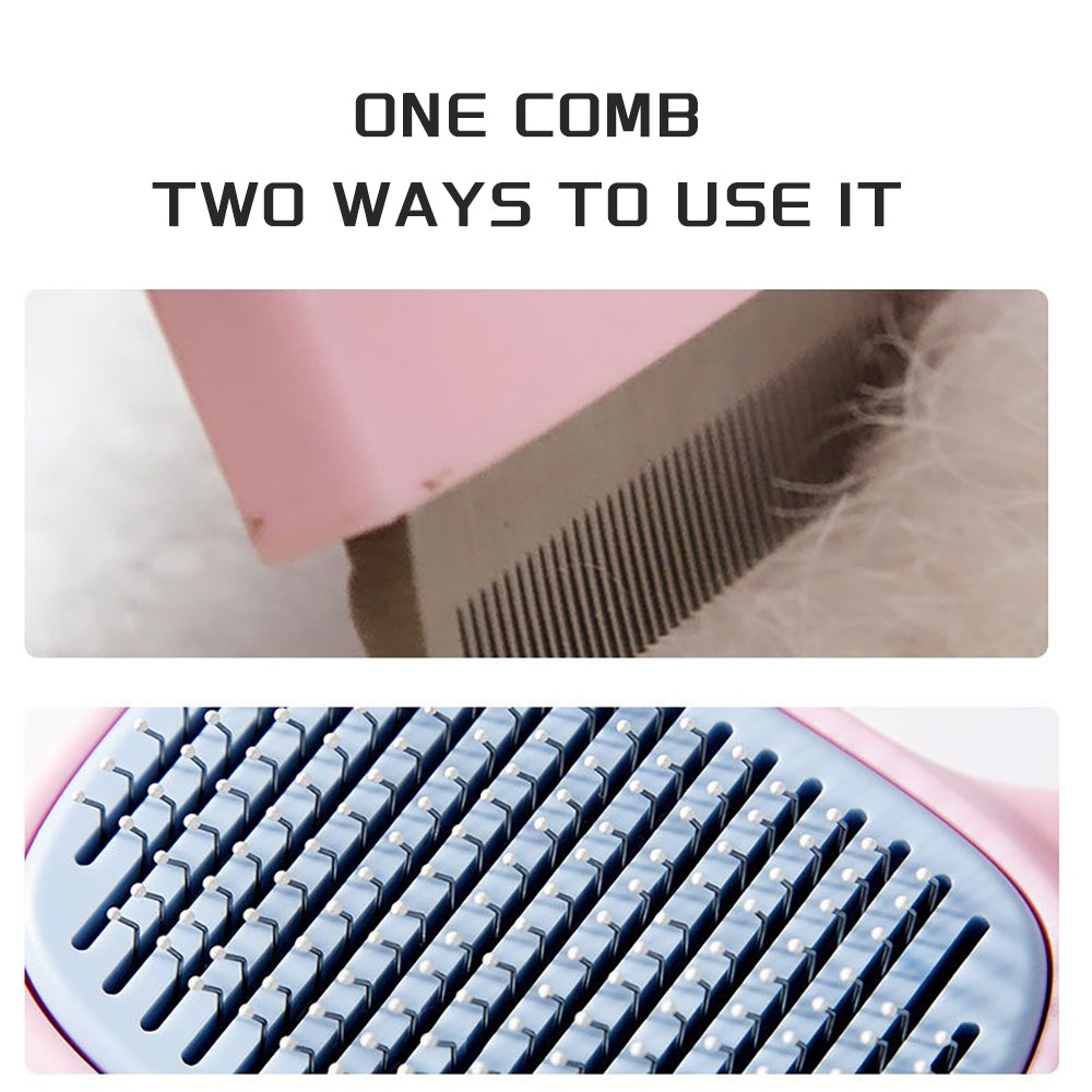 Pet Grooming Deshedding Brush Dematting Hair Removal Tool