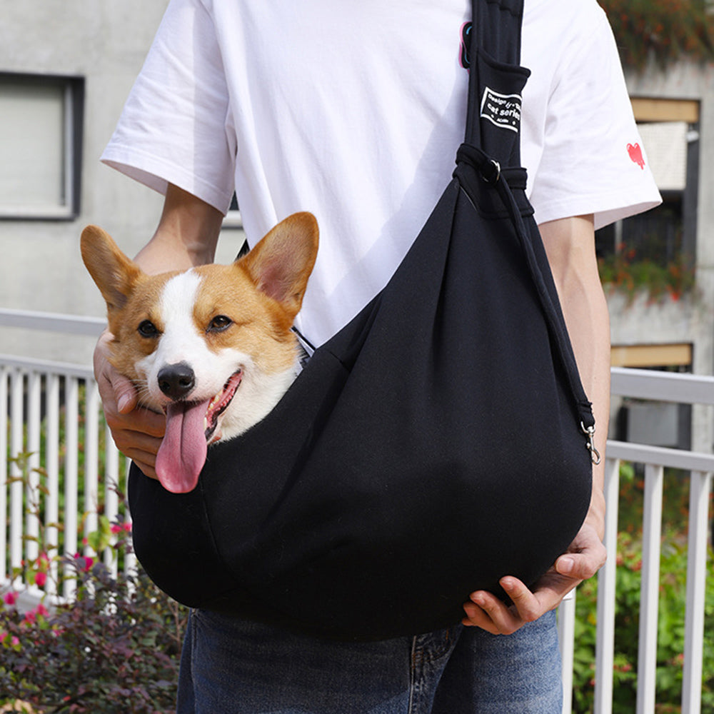 Outdoor Cotton Pet Shoulder Carrier Travel Sling Bag