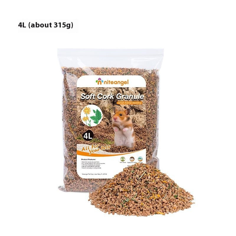 Dust-Free Oak Cork Hamster Bedding Landscaping Supplies